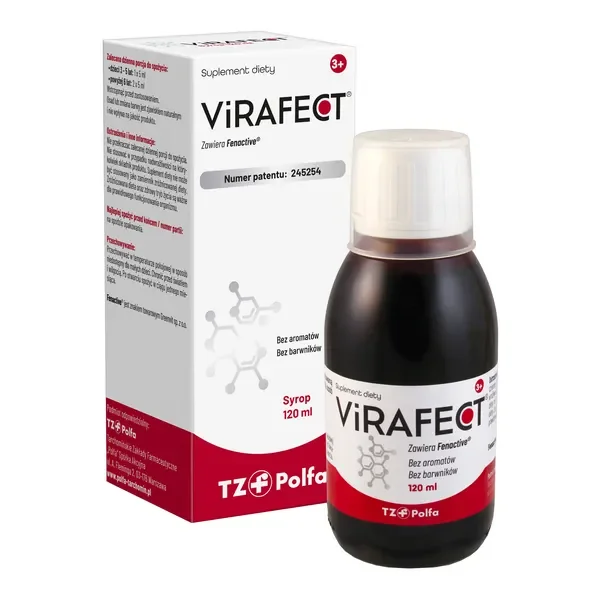 Witamina D3 7,5 µg syrop 120 ml [Virafect] - Virafect