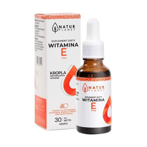 Witamina E 12 mg 30 ml [Natur Planet] - Natur Planet