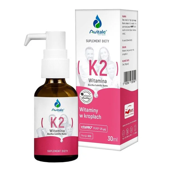 Witamina K2 25 µg 30 ml [Avitale] - Avitale