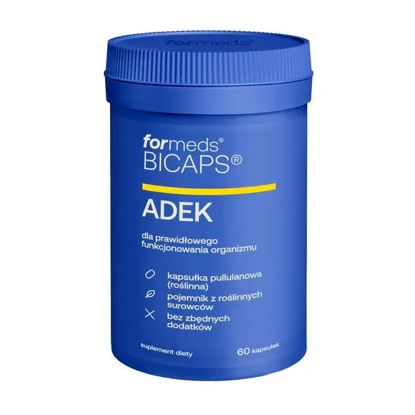 Witaminy A+D+E+K 60 kapsułek [Formeds Bicaps] - Formeds Bicaps