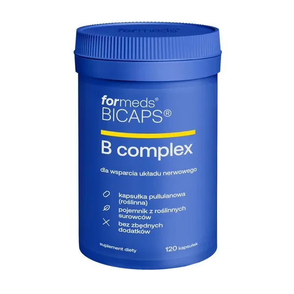 Witaminy B Complex 120 kapsułek [Formeds Bicaps] - Formeds Bicaps