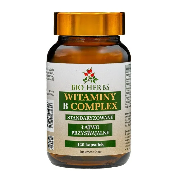 Witaminy B Complex 120 kapsułek [My Herbs] - My Herbs
