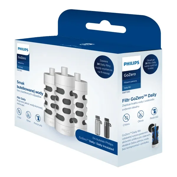 Wkład filtrujący ZeroGo Daily AWP285/58 3 szt. [Philips] - Philips