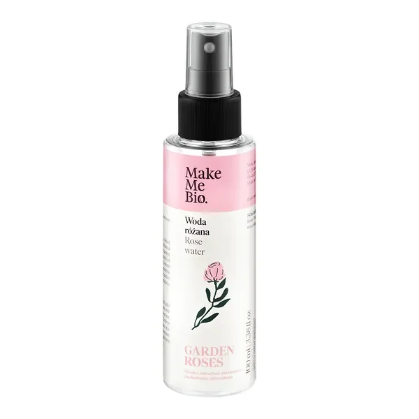Woda różana hydrolat z róży damasceńskiej 100 ml [Make Me Bio] - Make Me Bio