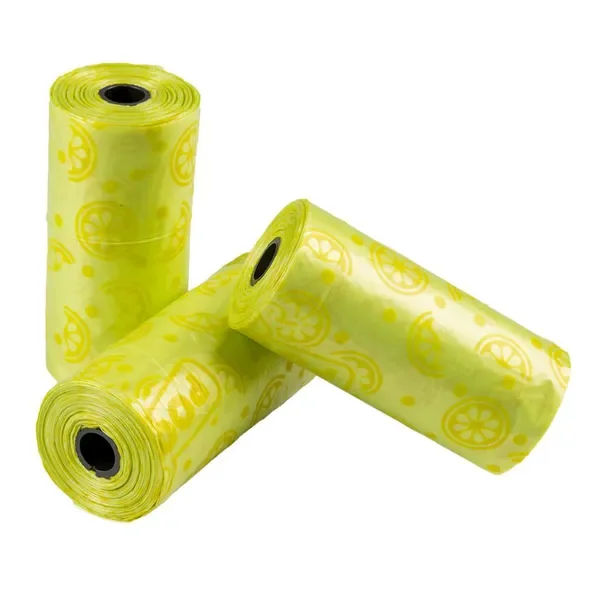 Woreczki na psie odchody zapach cytrusowy 4x15szt [Duvoplus] - Duvoplus