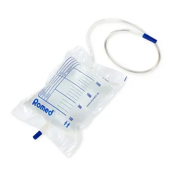 Worek na mocz ze spustem jałowy 2l [Romed] - VAN OOSTVEEN MEDICAL