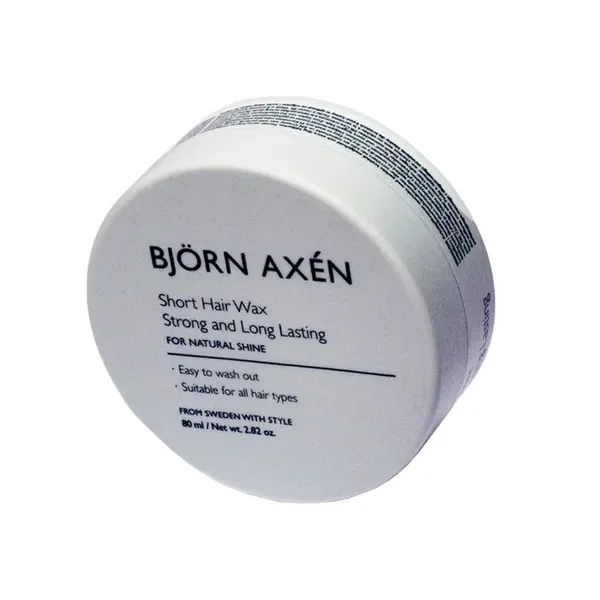 Wosk do stylizacji krótkich włosów 80ml [BJÖRN AXÉN] - BJÖRN AXÉN
