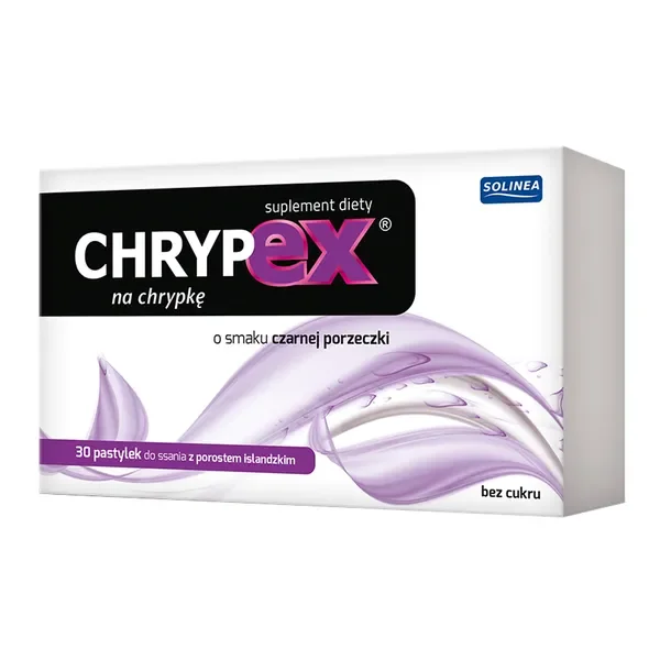 Wyciąg z porostu islandzkiego 80 mg 30 pastylek [Chrypex] - Chrypex