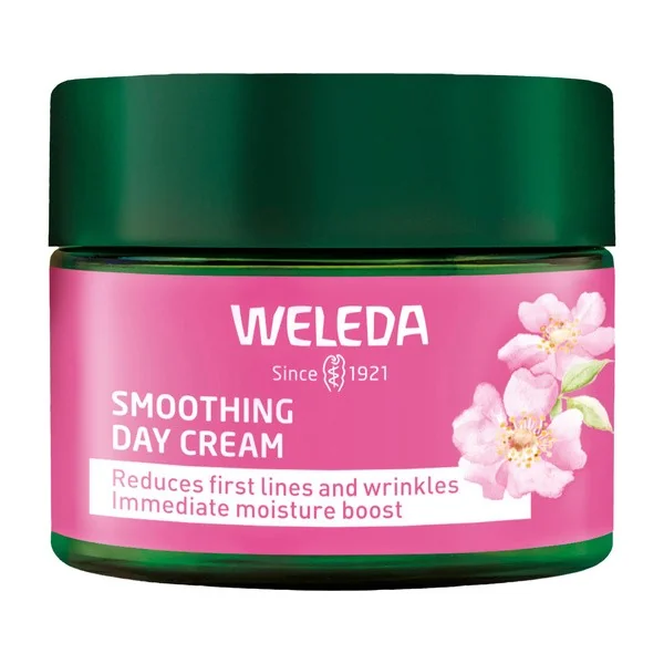 Wygładzający krem na dzień z dziką różą i białą herbatą 40ml [Weleda] - Weleda