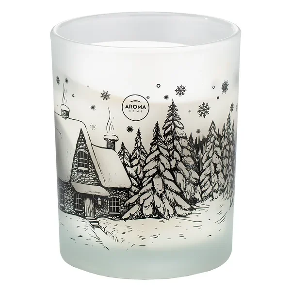 Xmass Winter House świeca aromatyczna 160g [Aroma Home] - Aroma Home