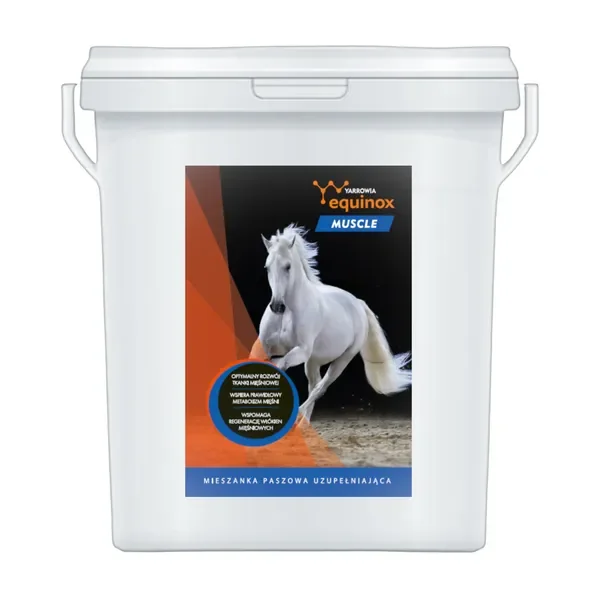 Yarrowia Equinox Muscle mieszanka paszowa uzupełniająca dla koni 3 kg [Yarrowia Equinox] - Yarrowia Equinox