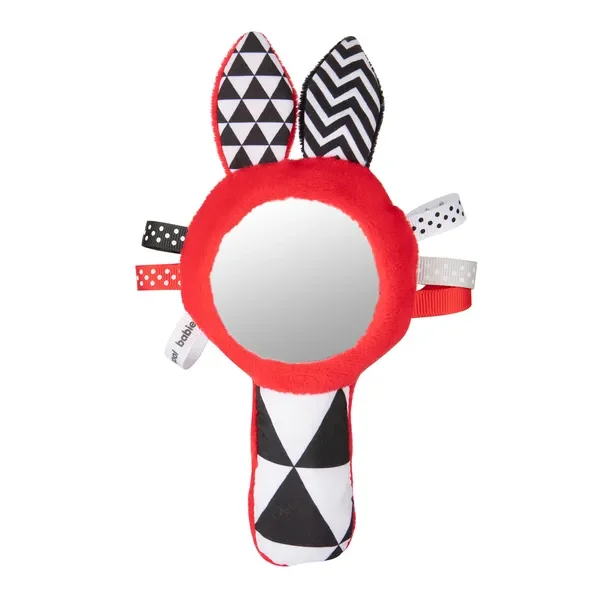 Zabawka kontrastowa z piszczkiem i lusterkiem SENSORY TOYS [Canpol Babies] - Canpol Babies