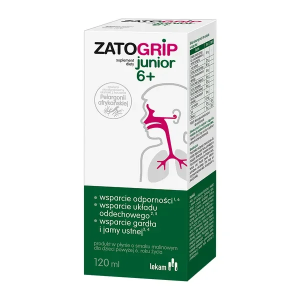 Zatogrip Junior płyn 120 ml [Zatogrip] - Zatogrip