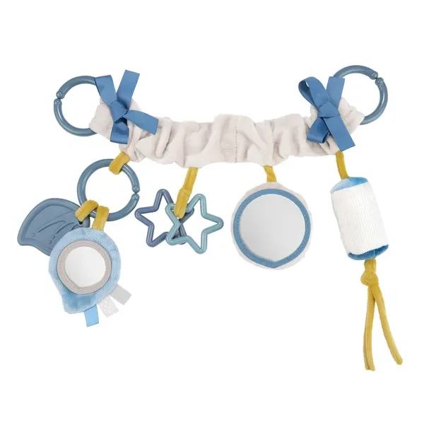 Zawieszka do wózka/fotelika PASTEL FRIENDS szary [Canpol Babies] - Canpol Babies