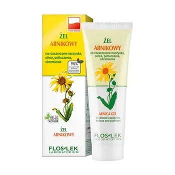 Żel arnikowy na rozszerzone naczynka 50ml [Flos-Lek] - FLOSLEK Sp. z o o.