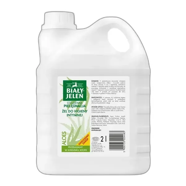 Żel do higieny intymnej z aloesem 2l [Biały Jeleń] - Biały Jeleń