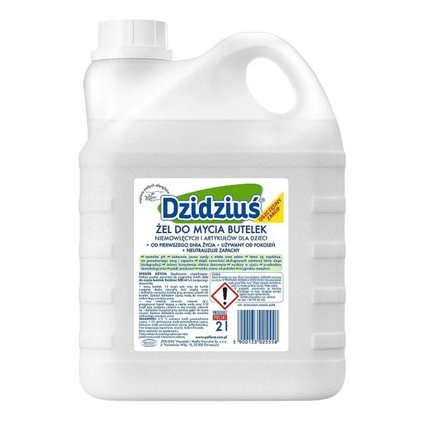 Żel do mycia butelek 2l [Dzidziuś] - Dzidziuś