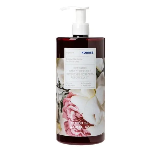 Żel do mycia ciała o zapachu gardenii 1000 ml [Korres] - Korres