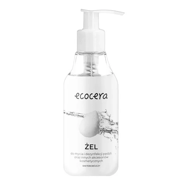 Żel do mycia i dezynfekcji pędzli oraz akcesoriów kosmetycznych 200ml [Ecocera] - Ecocera
