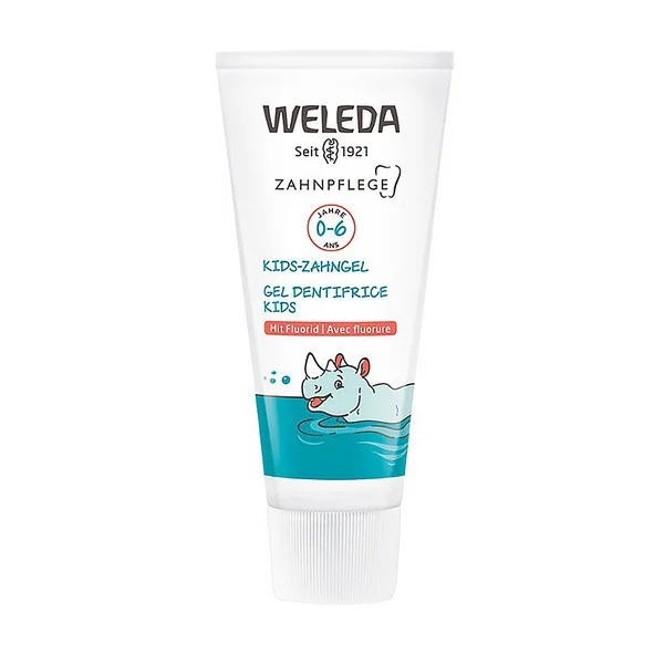 Żel do mycia zębów z fluorem dla dzieci 0-6 lat 50ml [Weleda] - Weleda