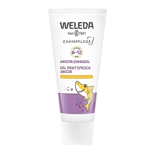 Żel do mycia zębów z fluorem dla dzieci 6-12 lat 50ml [Weleda] - Weleda