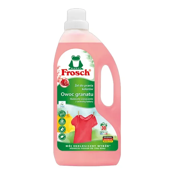 Żel do prania kolorów owoc granatu 1500ml [Frosch] - Frosch