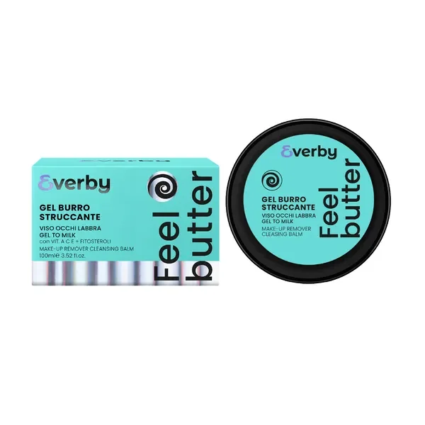 Żel-masło do demakijażu twarzy, oczu i ust 100 ml [Everby] - Everby