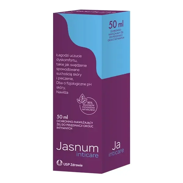 Żel ochronno-nawilżający do pielęgnacji okolic intymnych 50ml [Jasnum] - Jasnum