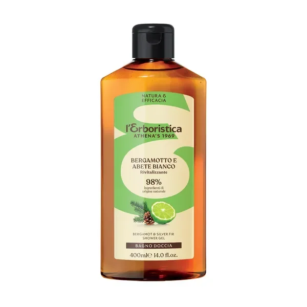Żel pod prysznic bergamotka & jodła 400ml [L'Erboristica] - L'Erboristica