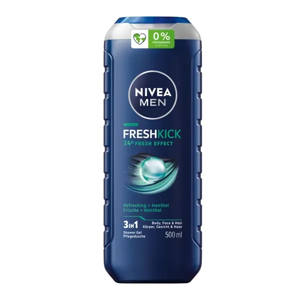 Żel pod prysznic Fresh Kick 500ml [Nivea Men] - Nivea