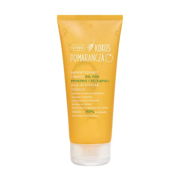 Żel pod prysznic Kokos Pomarańcza 200ml [Ziaja] - Ziaja