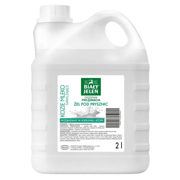 Żel pod prysznic Kozie Mleko 2l [Biały Jeleń] - Biały Jeleń