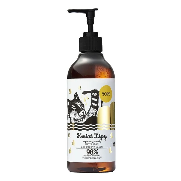 Żel pod prysznic Kwiat lipy 400 ml [Yope] - Yope