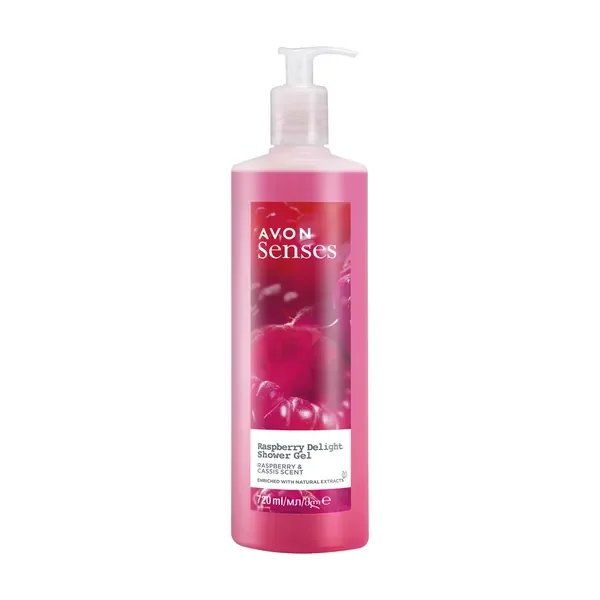 Żel pod prysznic Malinowa Rozkosz 720ml [Avon Senses] - Avon Senses