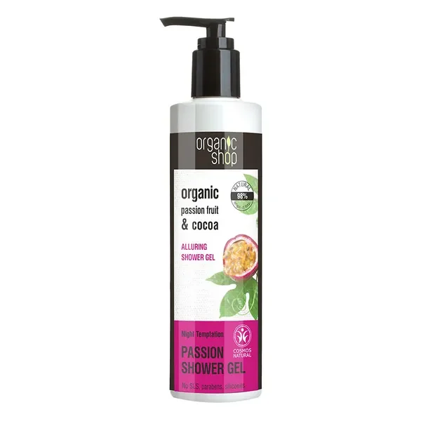 Żel pod prysznic odprężający Passion Night Temptat 280ml [Organic Shop] - Organic Shop