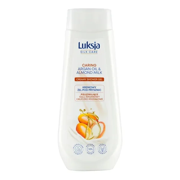Żel pod prysznic Silk Care Argan Oil & Almond Milk 500ml [Luksja] - Luksja