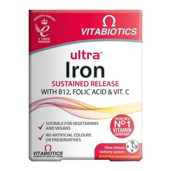 Żelazo 14 mg 30 tabletek [Vitabiotics] - Vitabiotics