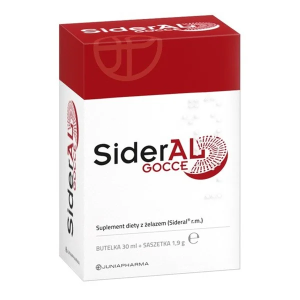 Żelazo 7 mg 30 ml krople [SiderAL] - SiderAL