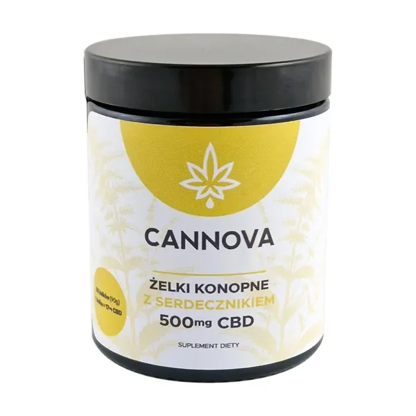 Żelki konopne z serdecznikiem 30 szt. [Cannova] - Cannova