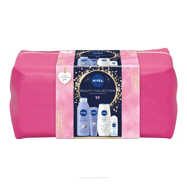 Zestaw Beauty Collection żel pod prysznic + antyperspirant + krem do rąk + mleczko do ciała [Nivea] - Nivea