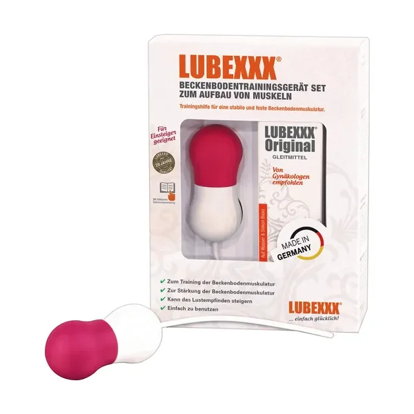 Zestaw do ćwiczeń mięśni dna miednicy dla początkujących [LUBEXXX] - LUBEXXX