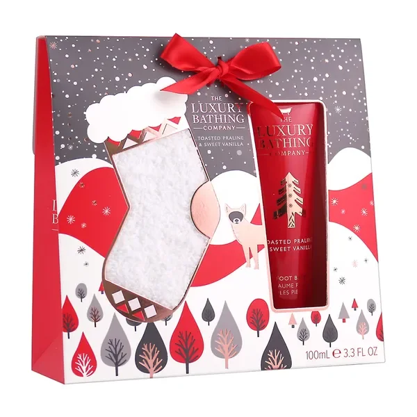 Zestaw LBC Toasted Praline & Sweet Vanilla Przytulne palce, balsam do stóp, 100 ml + skarpetki [LBC] - LBC