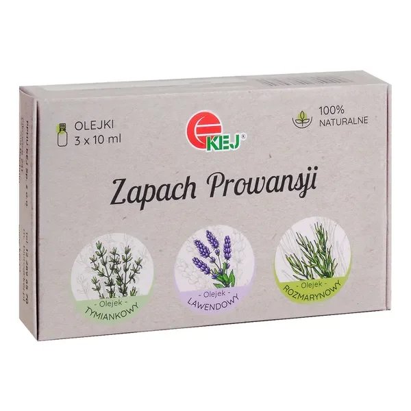 Zestaw olejków eterycznych Zapach Prowansji 3x10ml [Kej] - Kej