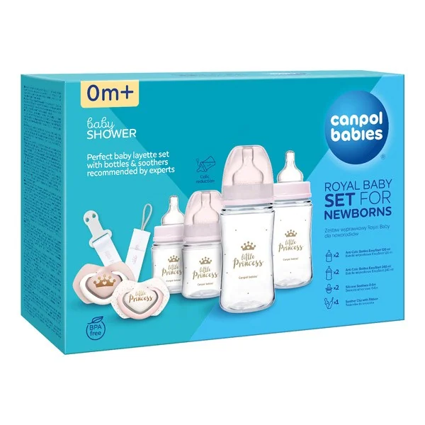 Zestaw Royal Baby Girl wyprawka dla noworodka 1 szt. [Canpol] - Canpol
