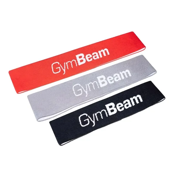 Zestaw taśm do ćwiczeń 3 poziomy oporu [GymBeam] - GymBeam