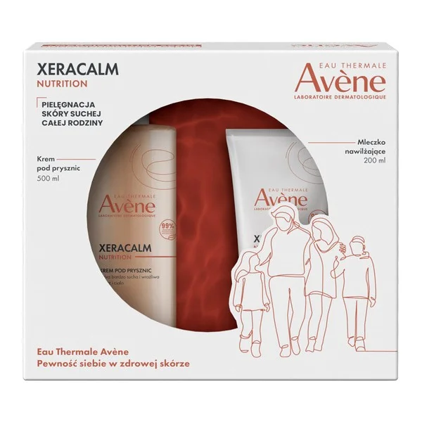Zestaw Xera Calm Nutrition mleczko nawilżające 200ml + żel pod prysznic 500ml [Avene Eau Thermale] - Avene Eau Thermale