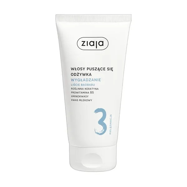 Ziaja Wygładzanie Liście Baobabu odżywka do włosów 160 ml - Ziaja