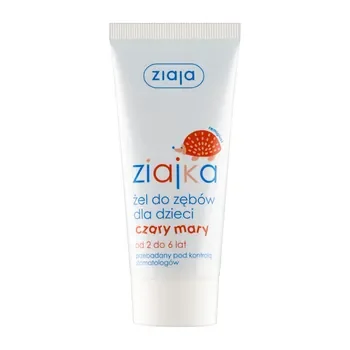 Ziajka czarodziejski żel do zębów dla dzieci czary mary 50ml [ZIAJA] - ZIAJA