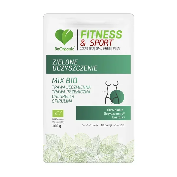 Zielone oczyszczenie MIX BIO 100g [BeOrganic] - BeOrganic