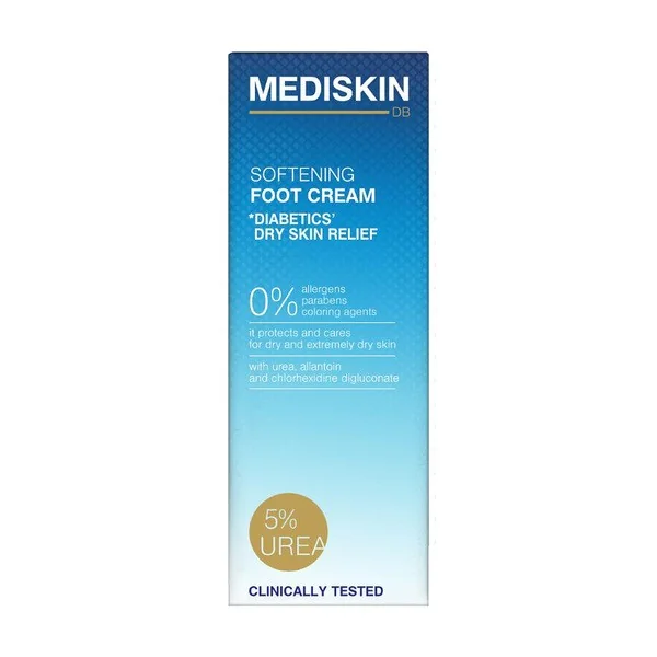 Zmiękczający krem do stóp z 5% mocznikiem 75ml [Mediskin DB] - Mediskin DB